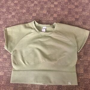JoyLab Olive Short Sleeve Top